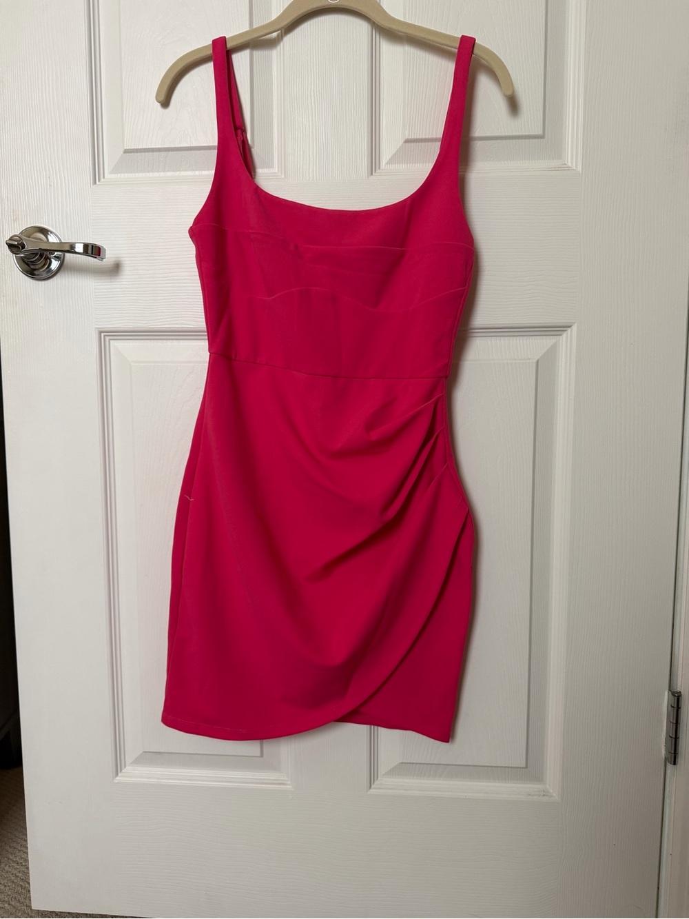 Cute Dark pink Hello Molly Dress -